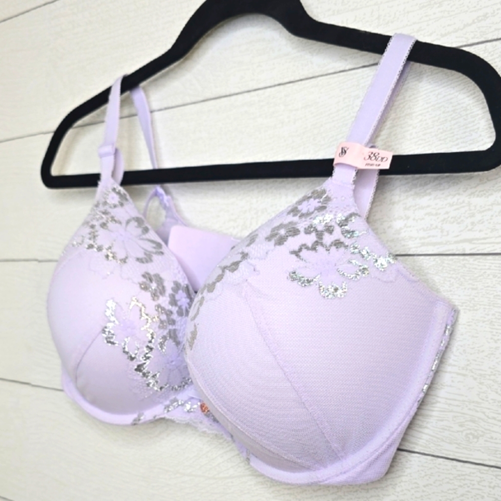 NWT Victoria's Secret Light Purple Lace Bra - Picture 4 of 6